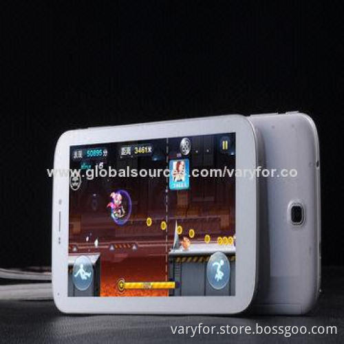 7-inch 2G Tablet PC with Phone Calling, MTK6572, Dual-core, Supports GPS/FM/TV/Bluetooth